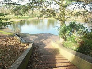 View over fishing pool- click for photo gallery